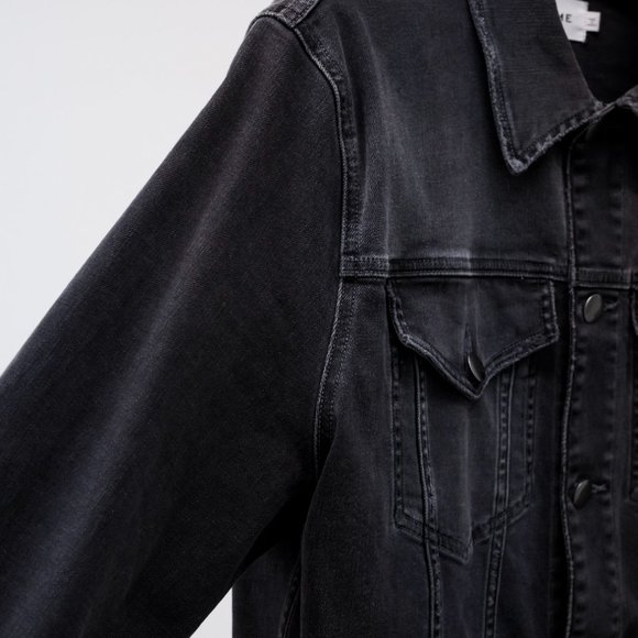 Frame Grey Denim Jacket - Picture 5 of 14